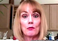 Milf Shows Us Her Mature Pussy