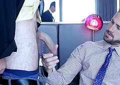 GayRoom - Wesley Woods together with Ryan Pitt bends over