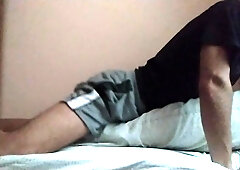 Fuking my cushion until Nutting