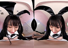 Mei Miyajima - Reverse Bunny Suit Extra Lotion Sexy Erotic Massage Part 2
