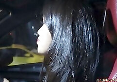 Ladyboy Amy Talks Too Much And Gets Mouth Filled With Dick