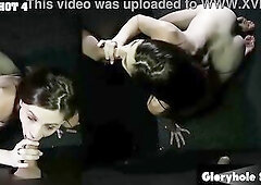 Lily Jade Swallows Thick Loads in POV