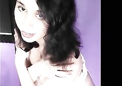 your much loved t-girl DaniTheCutie squirts and shows off her titties just for u
