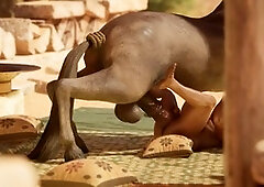 Hot anal creampie and internal cumshot in a sexy ass