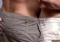 Muscle bodybuilder anal sex with cumshot