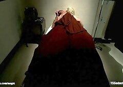 Blue collar guy fucked by ebony TS