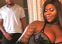 Ass Drilling BlackTGirlsHardcore - Kimora Fucks B Flex