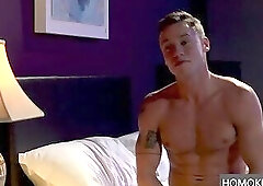 Handsome Young Gay Performers Fondling The Dongs - Justin Matthews, Zander Lane