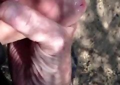 Old men wank my cock 6