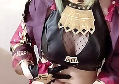 Cosplay cumshot 1