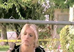 Devon Lee & Friends Get Fucked By Black Rappers - Blonde pornstar in cosplay movie