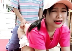 Lucky Guy Orders Delivery and Gets a Beautiful Big-Breasted