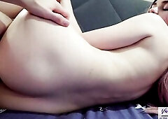 Hawt Pink Hair Playgirl Wishes this Large Schlong so Much