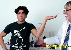 man Julian Jaden is finally made to do his job and clean up around the off