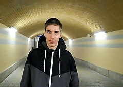 Stoic amateur hottie riding like mad in POV video