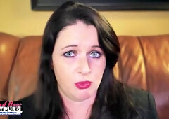 Hot Tattooed Kylie Shae Deep Throats And Sucks Her Own Tits!