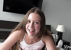 Ideal Oral pleasure from Gal and Cum in Throat