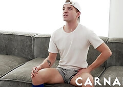 TwinkTop - Twink Tom Bentley barebacks his chunky hunky sports coach