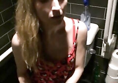 Anal And Oral Sex Into Public Restaurant Water Closet With A Client