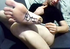 Words On My Skin... Whore, Right Underfoot