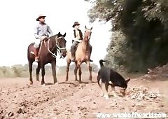 Hot Fetish Trio Outdoor Banging