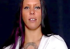 Pussyshow.... Steffi - Tattooed Amateur Chick Solo