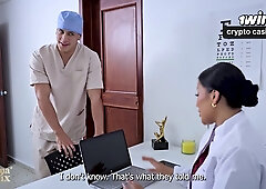 Max Betancur, Mariana Martix And Maxx Betancur In Marianas Anatomy Chapter : The Surgeon Puts His Penis In The Bathroom During The Night Shift