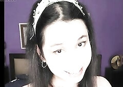 Cute tranny DaniTheCutie lactates from her tiny tits just for u