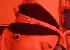 She-Male Sasha Sucking Cock!