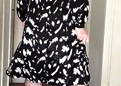 Scorching cd satin office wear and pantyhose