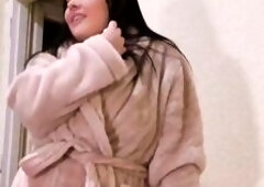 Your stepmom is upset coz that babe just can’t get preggo… so this babe asks u for a goo example. But u've a more excellent idea. The old-fas