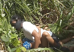 Sri Lankan Hot Outdoor Sex - Teen 18+ Couple - Risky