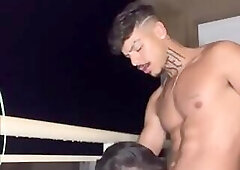 Ryan Silveira and Fabuus Junior flip suck