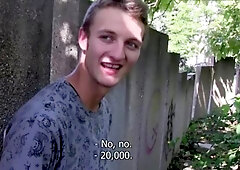 CzechHunter: Tanned european gay gets bareback rough fucking