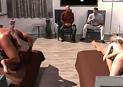 A Life Worth Living Husbands Share Their Wives With The Bulls Group Sex In Hotel Room Episode 45