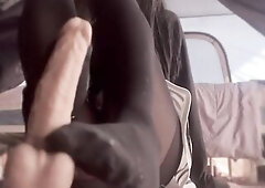 Comics Gf Gives U FootJob - Nylons -