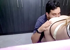 Femboy crossdresser, gay kissing, twink ass