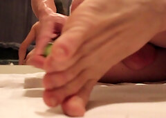 Cucumber Masturbation