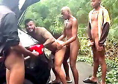 Outdoor Gangbang