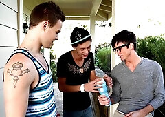 Next Door Twink: Threesome Takes it to New Levels