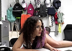 Curly-haired MILF Liv Revamped gets punished for stealing