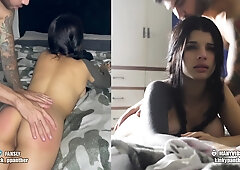 7 Days Of Submissive Training! Day 3: Hard Spanking And Cum Inside!