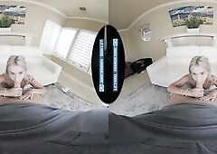 LETHAL HARDCORE VR - Cute, Newly Single Spinner EMMA ROSE Rebounds On Your Jock