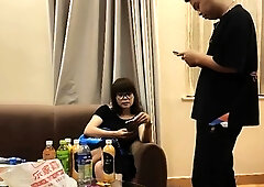 Amateur couple Hidden Cam Submissive girl