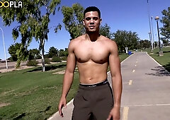 Interview video featuring hot black dude Channing Rodd