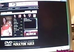 Classy trans assfucked and blowing dick