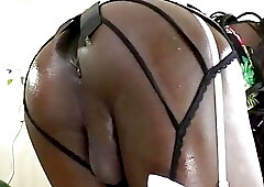 Black TS Kourtney Dash fucks horny guy