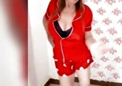 Sexy GILF moves seductively