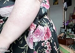 SSBBW Huge Dominatrix-bitch Mirror Chore Hore
