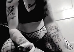 Shaking orgasms, trans bbc